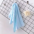 thumbnail image 4 of LYCAQL Pure Cotton Labor Face Towel Plain Color Absorbent Face Cleaning Towel Three Colors 12*27 in Towels Microfiber Shower Washcloth Hand Towels, 4 of 9