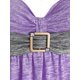 thumbnail image 3 of Talla grande Colorblock Square Ring Sweetheart T Shirt Rosegal Camisetas tallas grandes, 3 of 5