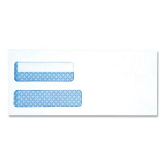 Universal Office Products UNV36104 No. 10 Double Window Business Envelope