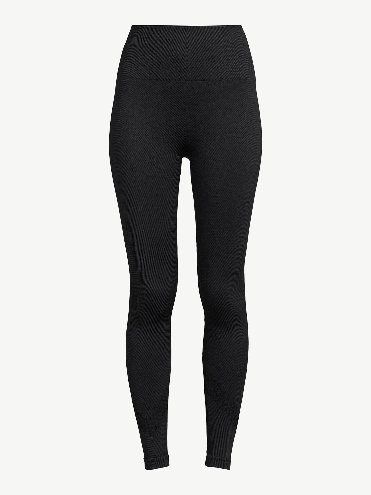 Sofia Active by Sofia Vergara Women’s Seamless High-Waisted Directional Rib Leggings