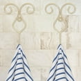 thumbnail image 3 of Ganchos de pared NikouMX 2 piezas colgador de pared para baño montado en la pared negro dorado, 3 of 8