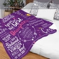 thumbnail image 3 of LHSHID Daughter Gift from Mom Daughter Gifts Gifts for Daughter Daughter Gifts from Dad Valentine's Day Birthday Gifts for Daughter to My Daughter from Mom/Dad Blanket 30"x40", 3 of 8