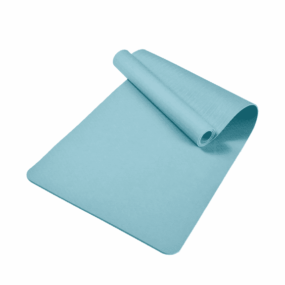 Laukingdom Yoga Mat Non-Slip TPE Exercise Mat Water-Resistant Green 72 x 24 Inch 1-Count