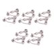 thumbnail image 1 of Guardurnaity Convertidores de Clip para oreja, accesorios para pendientes, hechos a mano, bricolaje, con almohadillas de plástico de bucle, Ropa, zapatos y accesorios Miscelánea Tipo3, 1 of 6