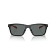 thumbnail image 1 of Arnette Man Sunglasses Black Frame, Dark Grey Polarized Lenses, 58MM, 1 of 4
