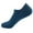 Navy, variant on WREESH Socks For Unisex Running Socks Summer No Show Socks Low Socks Non Slip Flat Line A Pair Of Socks Khaki