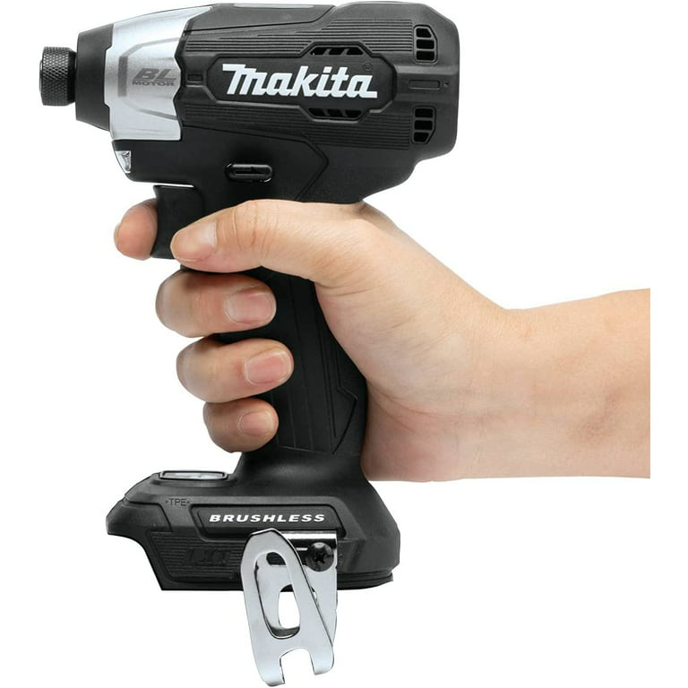 emulering Ensomhed Hyret Makita XDT18ZB 18V LXT Lithium-Ion Sub-Compact Brushless Cordless Impact  Driver, Tool Only, Black - Walmart.com