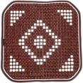 thumbnail image 1 of Miangastore Wooden Bead Seat Cover for Car Use Multi Color Handmade Eco Friendly Universal Design 12.5x52.5 Inches, 1 of 9
