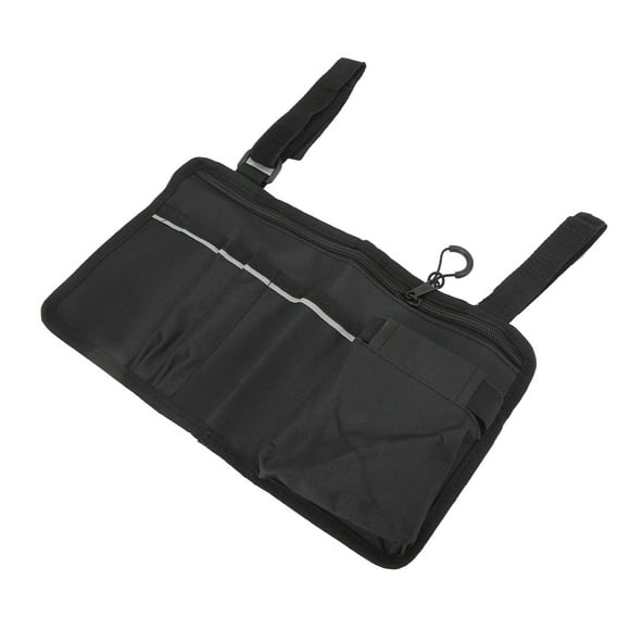 Bolsa de Reposabrazos para Sillas de Ruedas, Bolsa Duradera 600D de Tela Oxford Multi Pocket Bolsa de Almacenamiento para Sillas de Ruedas
