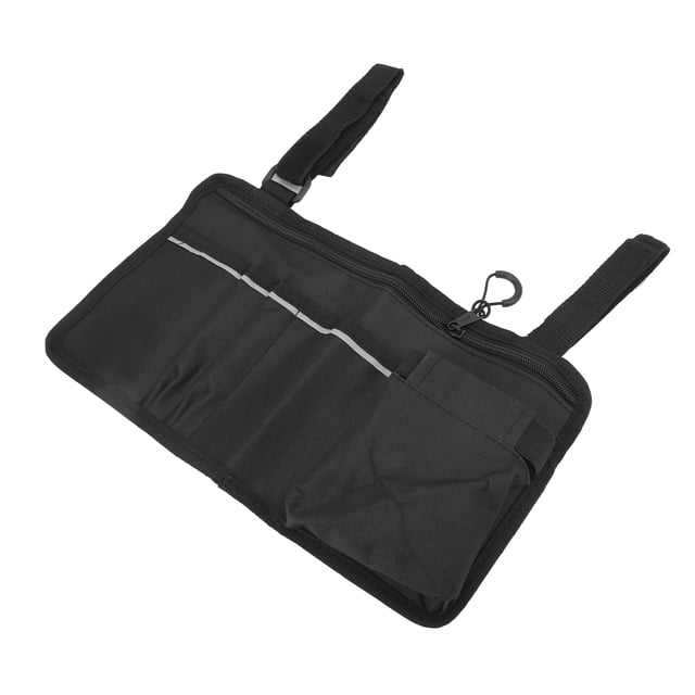 Bolsa de Reposabrazos para Sillas de Ruedas, Bolsa Duradera 600D de Tela Oxford Multi Pocket Bolsa de Almacenamiento para Sillas de Ruedas