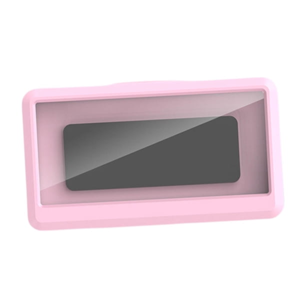 Soporte para teléfono de ducha, funda para teléfono de ducha, pantalla táctil giratoria universal Rosa
