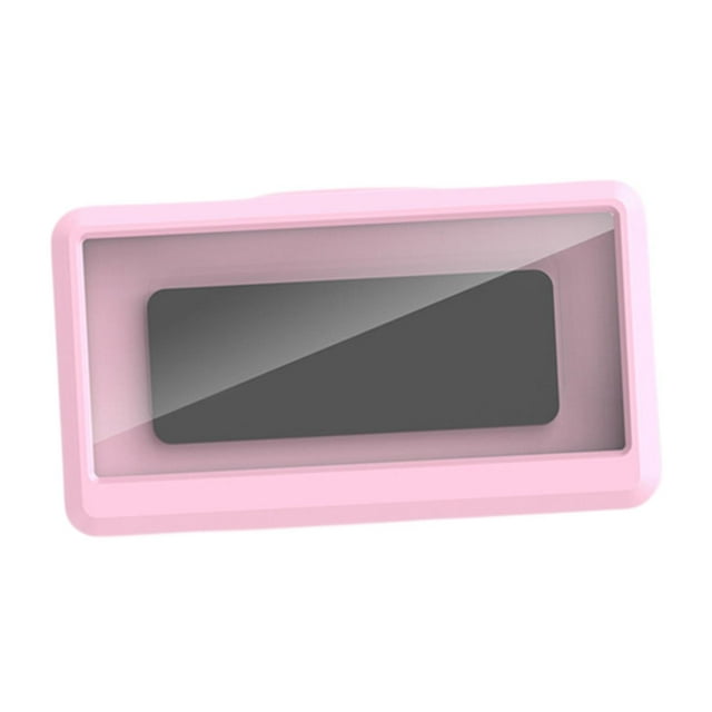 Soporte para teléfono de ducha perfke multifuncional rosa