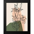 thumbnail image 2 of NKTN 15x18 Black Modern Framed Museum Art Print Titled - Abstract composition 17, 2 of 5