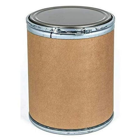 15 Gal Brown Fiber Open Head Transport Drum,210416883