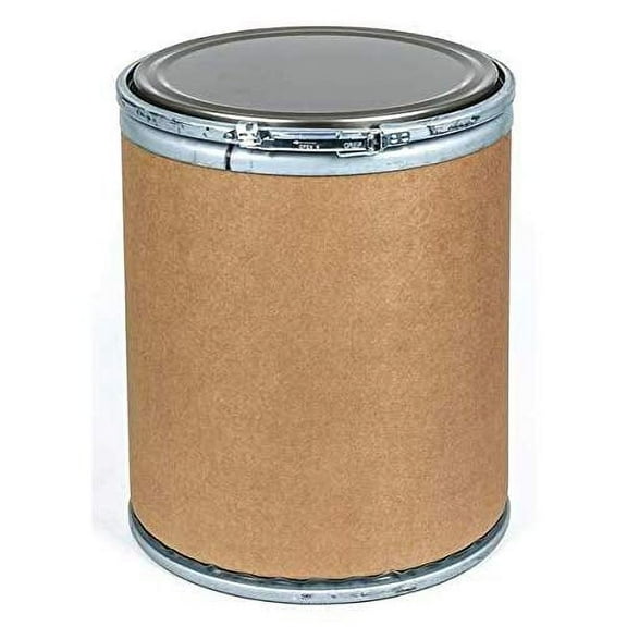 15 Gal Brown Fiber Open Head Transport Drum,210416883