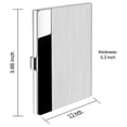 thumbnail image 2 of Business Card Cases 4 Pack , Stainless Steel Storage Holders Pocket Cases For Id Cards Credit Cards, 2 of 5