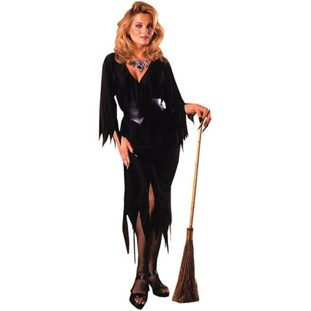 Bewitching Witch Adult Halloween Costume - One Size Up to Women's 12