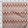 thumbnail image 2 of oneOone Viscose Jersey Fabric Chevron Ikat Print Fabric BTY 60 Inch Wide, 2 of 5