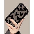 thumbnail image 3 of Heart Pattern Phone Case With Lanyard Compatible With iPhone 15/15Pro/15Plus/15Promax, 3 of 4