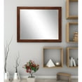 thumbnail image 3 of Modern Mocha Brown Framed Vanity Wall Mirror 30''x 36'', 3 of 4