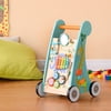 Teamson Kids Preschool Play Lab Safari Animal Toddler Walker & Activity Station