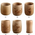 thumbnail image 6 of Promotion Clearance! Wooden Tea Cups Handmade Bamboo Coffee Mug Wine Mug Camping Cup Travel Craft Tea Drinking Cup Gift Outdoor Mug for Drinking Tea Coffee Wine Beer, 6 of 6