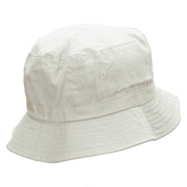 Tokyo logo Embroidered Bucket Hat - White OSFM - Walmart.com