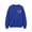 Navy, variant on Risckoth Girl's Leopard Bow Print Crew Neck Sweatshirt, Long Sleeve Solid Casual Fall Winter Pullover