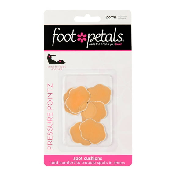 Foot Petals Spot Dot Cushions (Buttercup)