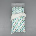 thumbnail image 2 of Ambesonne Victorian Bedding Set 4 Pcs, Baroque Colored Roses, Queen, Multicolor, 2 of 3