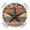 Brown Beige Gray, variant on Texas Star Vintage Round Tablecloth for 45-54 Inch Tables, Fitted Table Cover with Elastic Edge, Berry Dark Brown Wooden Waterproof Outdoor Table Cloth Protector for Patio Garden Dinner Picnic