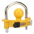 SHNWU Trailer Coupler Lock Universal Hitch Lock U Shaped Combination