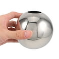 thumbnail image 6 of WEUVEB 2Pcs Weather Resistant Stainless Steel Hollow Ball Reflective Sphere for Outdoor Use, 6 of 8