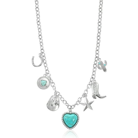 Packed Party Women's Cowgirl Charm Necklace