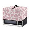 thumbnail image 2 of FOR U DESIGNS Cow Pink Print Microwave Oven Cover Foldable Toaster Oven Covers Dustproof Microwave Oven Grill Covers Protector Home Decoration Accessories-S, 2 of 8