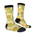 thumbnail image 2 of Goofa Bee honey Printed Men's Crew Socks, Soft Durable Breathable Moisture-Wicking with Odor Control Cotton socks, 2 of 9