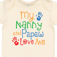 thumbnail image 4 of Inktastic Nanny and Papaw Love Me Boys or Girls Baby Bodysuit, 4 of 5