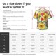 thumbnail image 5 of Balery Sunflower Cornflower Poppy Camisas hawaianas de manga corta para hombre, camisas playeras de corte holgado, camisas de vacaciones con botones,Small, 5 of 7