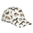 thumbnail image 3 of Fotbe Cow Classic Baseball Cap, Adjustable Snapback Hats, Outdoor Baseball Hat for Men and Women Cotton Soft, 3 of 9