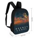 thumbnail image 2 of Nivel Secreto-theme Backpack, Campus style schoolbag Bookbag with Adjustable Shoulder Straps And Large Zip Compartment, Unisex Travel Bags., 2 of 6