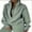Green, variant on LYMAYTER Sweatsuit Sets for Women Cozy Fleece Jogger Set Thermal Zipper Pullover & Pants Sets XS-5XL