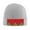 Gray, variant on Red Coat Of Arms Of Haiti Beanie Hat Knit Hat Skull Cap for Men Women Winter Hat Red