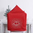 thumbnail image 3 of RKSTN Chairs Cover Christmas Dining Chair Back Cover Detachable And Washable Chair Protection Cover Suitable For Christmas Home Kitchen Restaurant Chair Decoration, 3 of 5