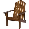 thumbnail image 2 of Shine Company Marina II Solid Wood Adirondack Chair, Oak, 2 of 5