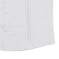 thumbnail image 6 of Cmfcve Mens Cuban Guayabera Shirt Long Sleeve Casual Dress Linen Button Down Shirts Fashion Loose Fit Shirt Jackets, 6 of 9