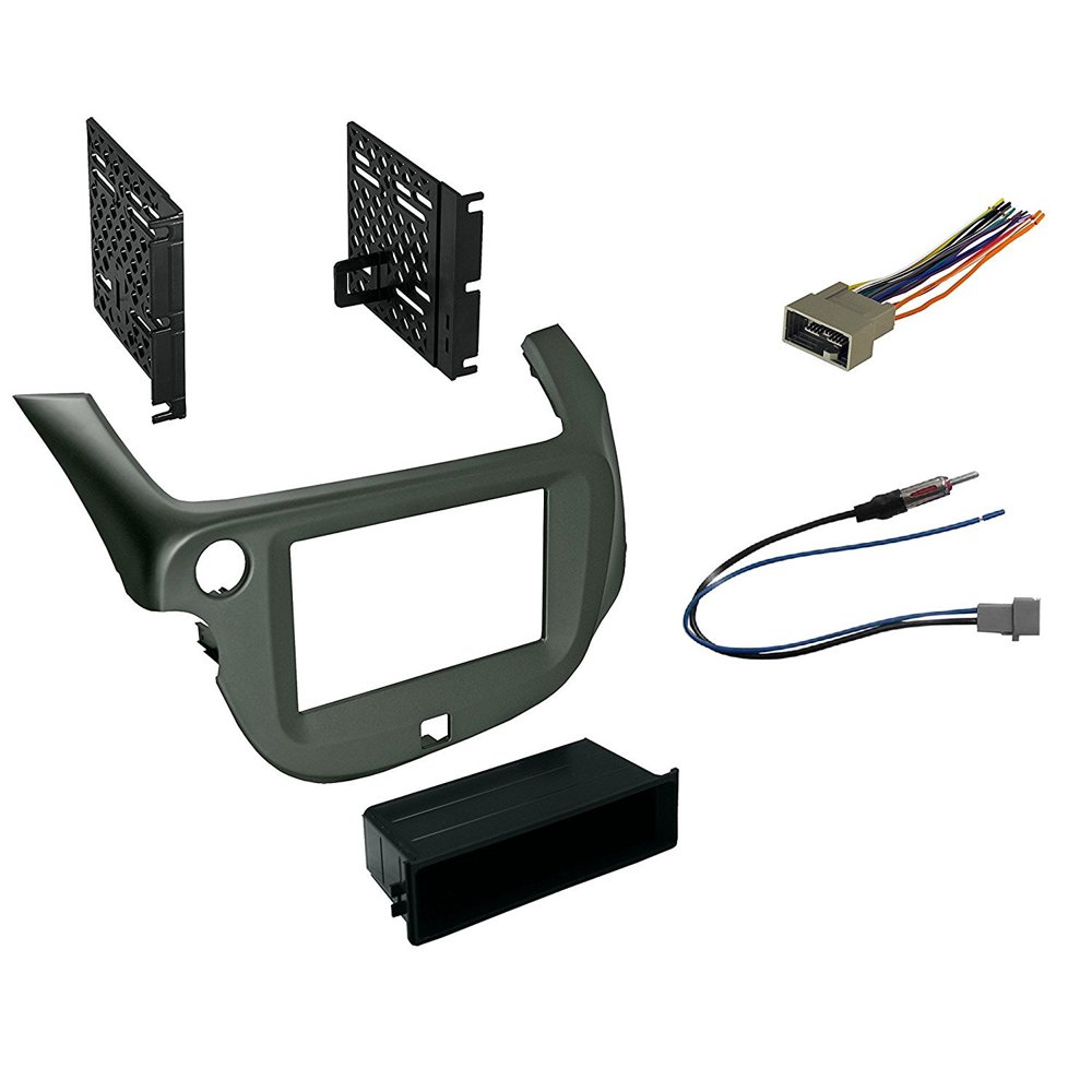 20092012 HONDA FIT CAR STEREO RADIO INSTALLATION DASH KIT W/ WIRING