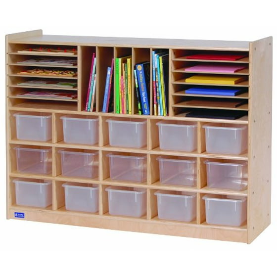 Steffy Wood Products 32 Compartment Cubby