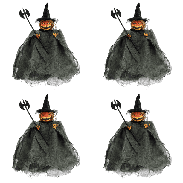 Colgantes Muñeca Calabaza Halloween Terror para Accesorios Casa Encantada () Verde