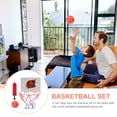 thumbnail image 3 of 1 juego de mini tablero de baloncesto para niños, montado en la pared, para jugar en interiores (colorido), 3 of 7