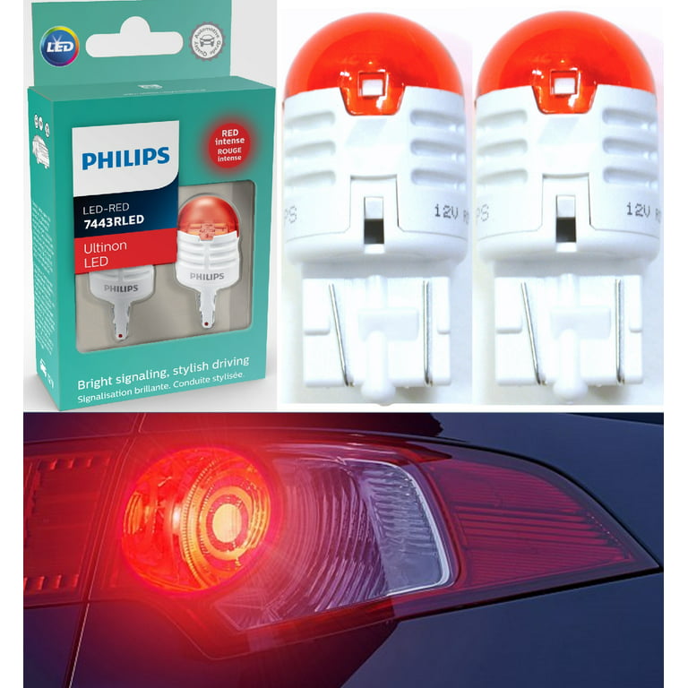 Philips Ultinon LED 7443RLED, W3X16Q, Plastic, Always Change In
